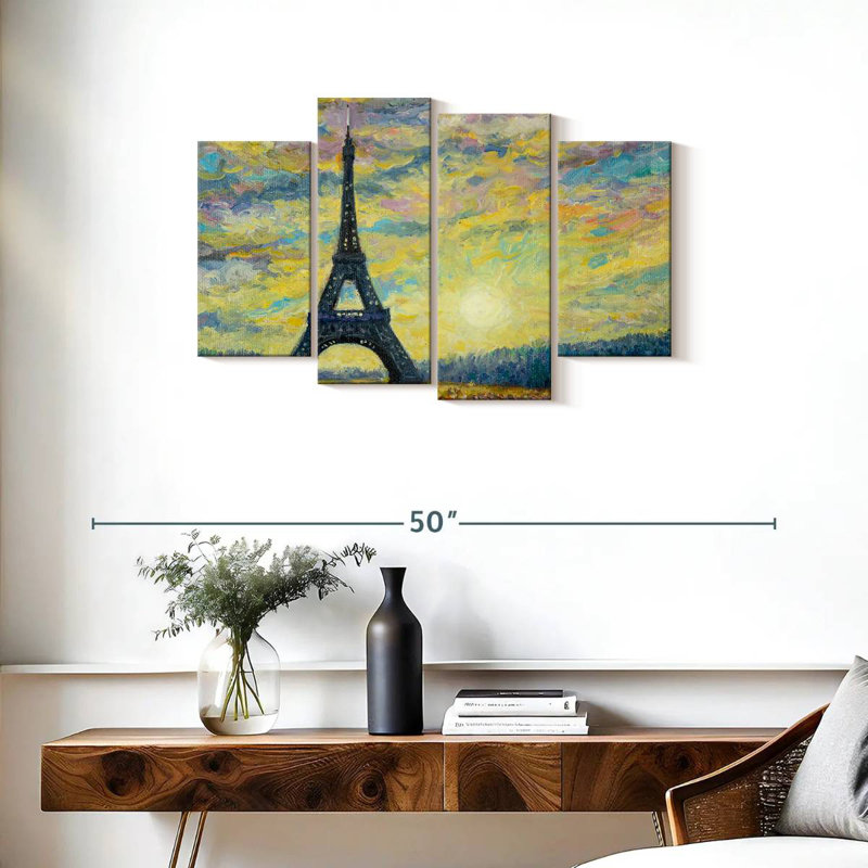 Lilie Eiffel Tower, 22'' H x 36'' W