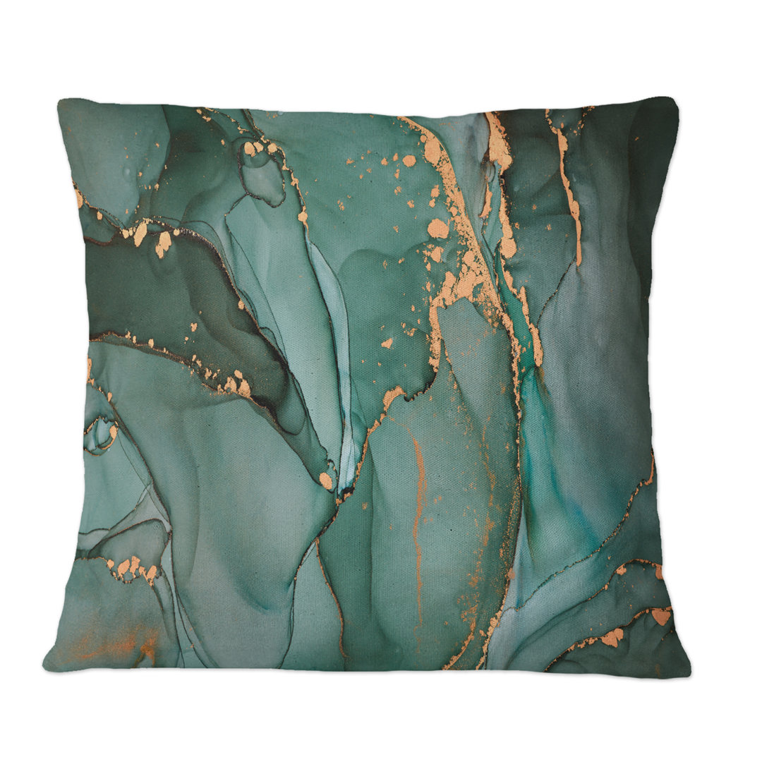 Abstract Throw Pillow Design Art 