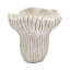 Jardinière corail sable et ciment 9,3 x 9 x 8,7 po avec finition texturée beige