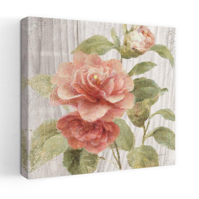Vintage Scented Cottage Florals Iii Crop With Florals Flowers Art