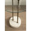 Table d'appoint ronde en verre et marbre-119048298