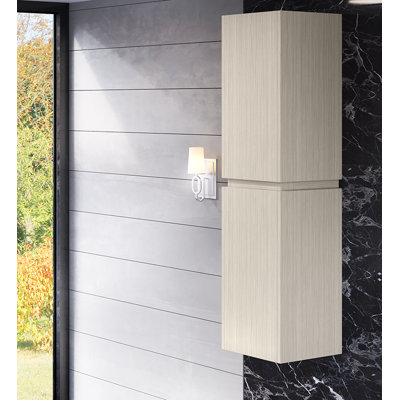 Armoire murale en l 15,6 po x H 61,6 po Rouillard