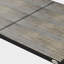 Table de salle à manger d'extérieur pour 6 personnes Outsunny, table de patio rectangulaire en aluminium avec plateau en faux bois pour cour, pelouse, balcon, bord de piscine, 55 po x 35,5 po, gris