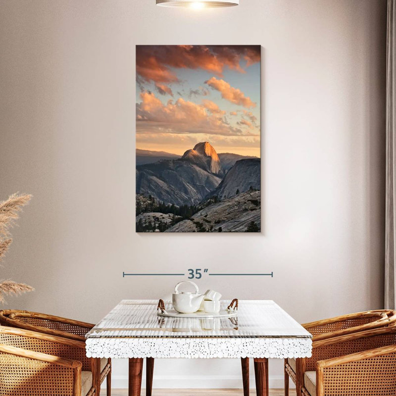 Alvord Yosemite au-dessus des nuages, H 45 po x l 30 po