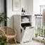 Armoire à linge Tilt Out, armoire de salle de bain avec panier caché, panier à linge Farmhouse