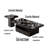 Modern Black Rockboard Coffee Table Set-14885868