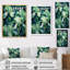 Pétale d'iris vert sur toile-1764653197-1764653206