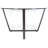 Moby Glass Top Single Coffee Table-1946953409