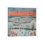 Sunset Over Winter Hills by Jo Grundy - Wrapped Canvas Painting-1858741919