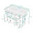 Kitchen Island with Drop Leaf, 3 Drawers, 5 Open Side Racks, Charging Station and Cabinet-2061805837