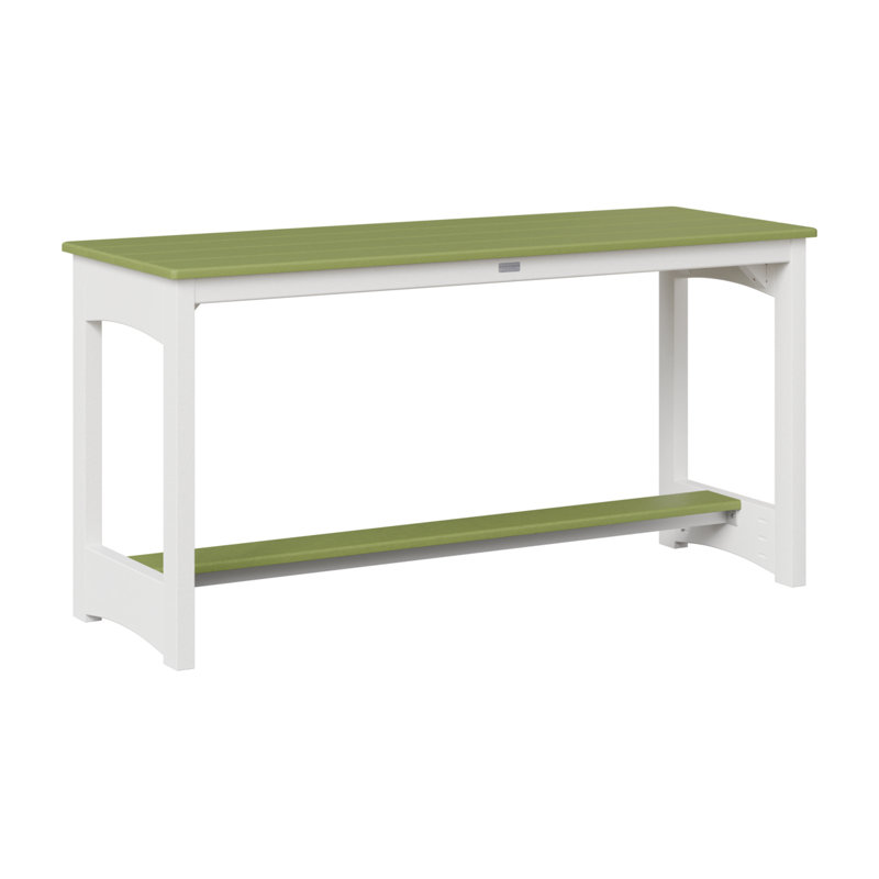 Table de salle à manger Berlin Gardens, Vert kiwi, H 30,75 po x l 60 po x P 22 po
