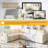 Jorlin 115.2" L-Shaped Corner Sectional Sofa With Pull-Out Bed 6 Seat Teddy Fabric Cloud Sectional Couches-408317793