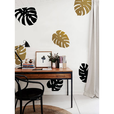 Adhésif décoratif feuilles Monstera