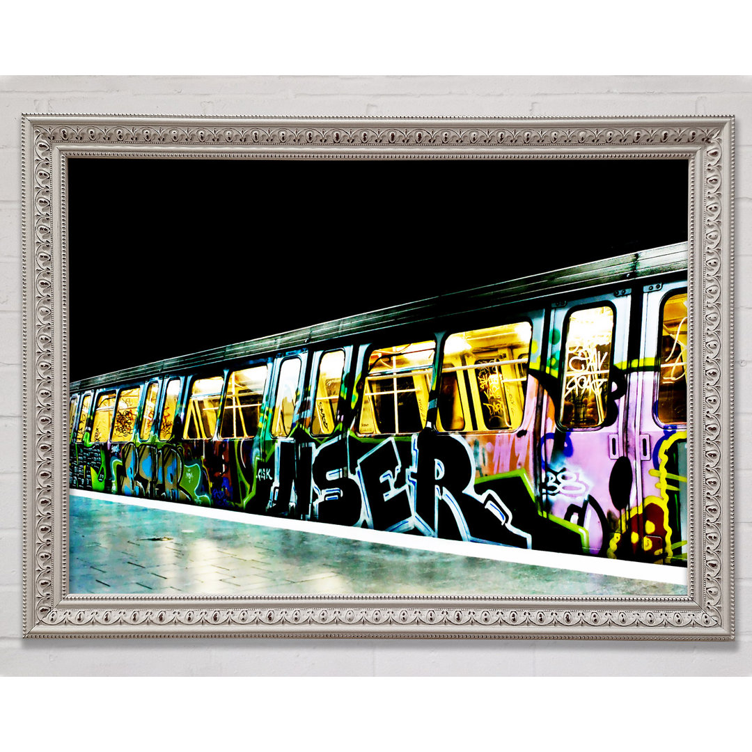 Underground Graffiti Tube - Druck