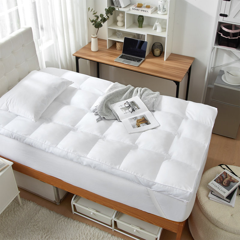 Protège-matelas extra-long en polyester simple