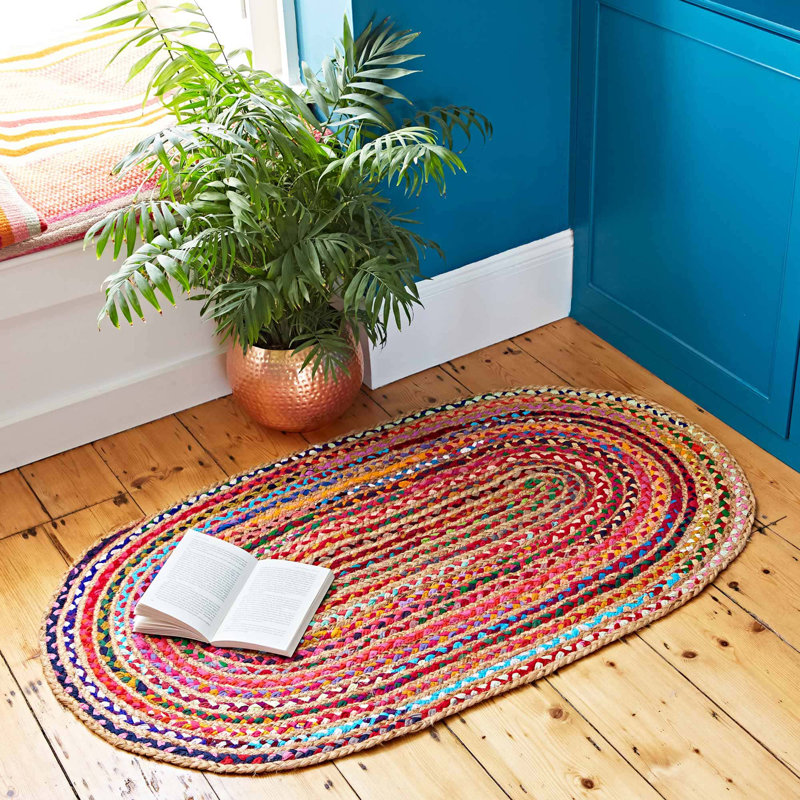 Striped Standard 70cm X 115cm Area Rug