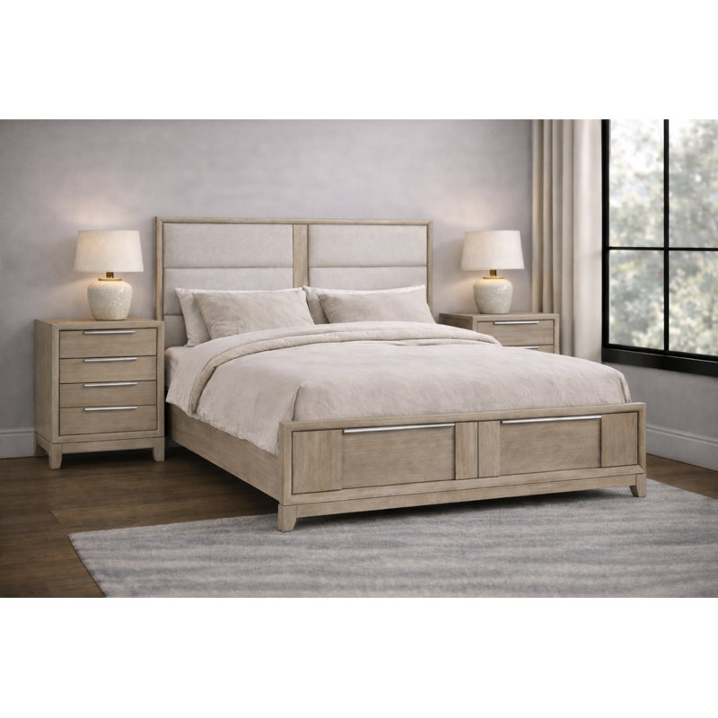 Quantasia Upholstered Platform Storage Bed, Queen