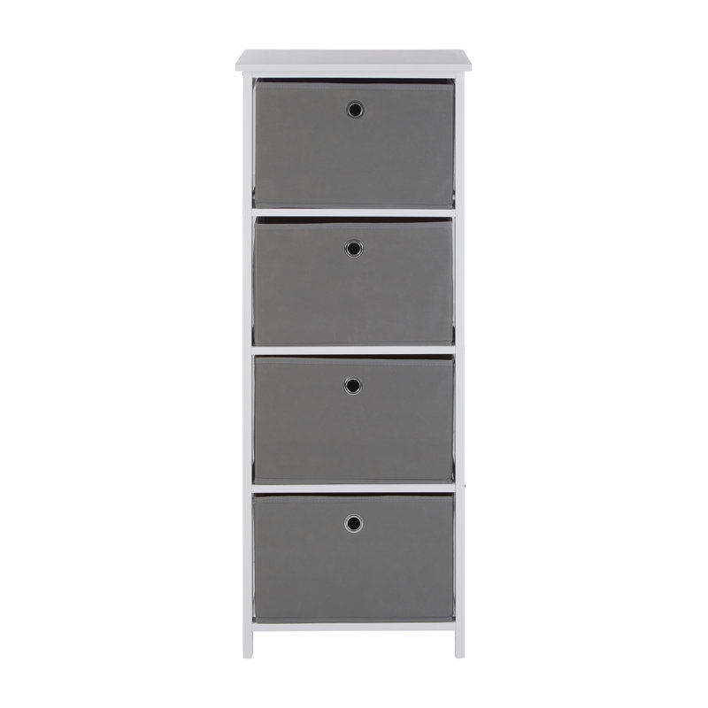 Aon 40 x 100cm Bathroom Storage unit, Grey