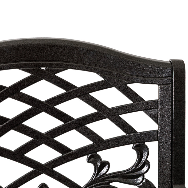 Chaise de patio Jeannine, Bronze