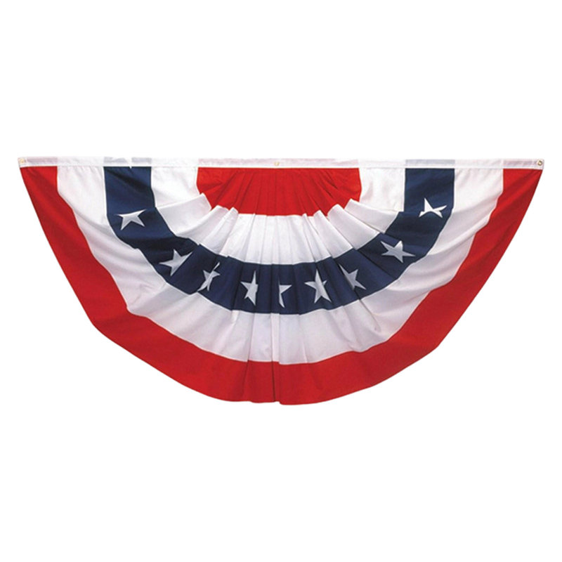 Koblieu Drapeau en forme d'éventail, A