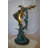 Bobb Sailfish-large jumping, with small fish Bronze Statue
