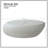 43.31" Matte Oval Rocks Coffee Table