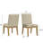 Rocco Contemporary Solid Wood Dining Chairs, Set of 2-402343083