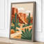 Desert at Noon Southwestern - Wrapped Canvas-1297275710-1297275697