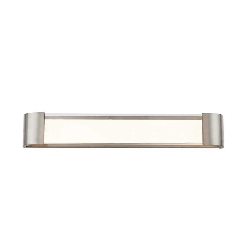 Strattford Dimmable LED Bath and Wall Light Bar, Brushed Nickel, 32" W