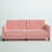 Perdue 81.5" Velvet Square Arm Convertible Sofa-1134429062