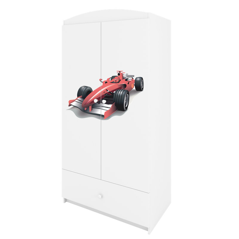 Cicero 2 Door Wardrobe, White