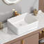 Lavabo de salle de bain rectangulaire ELLAI