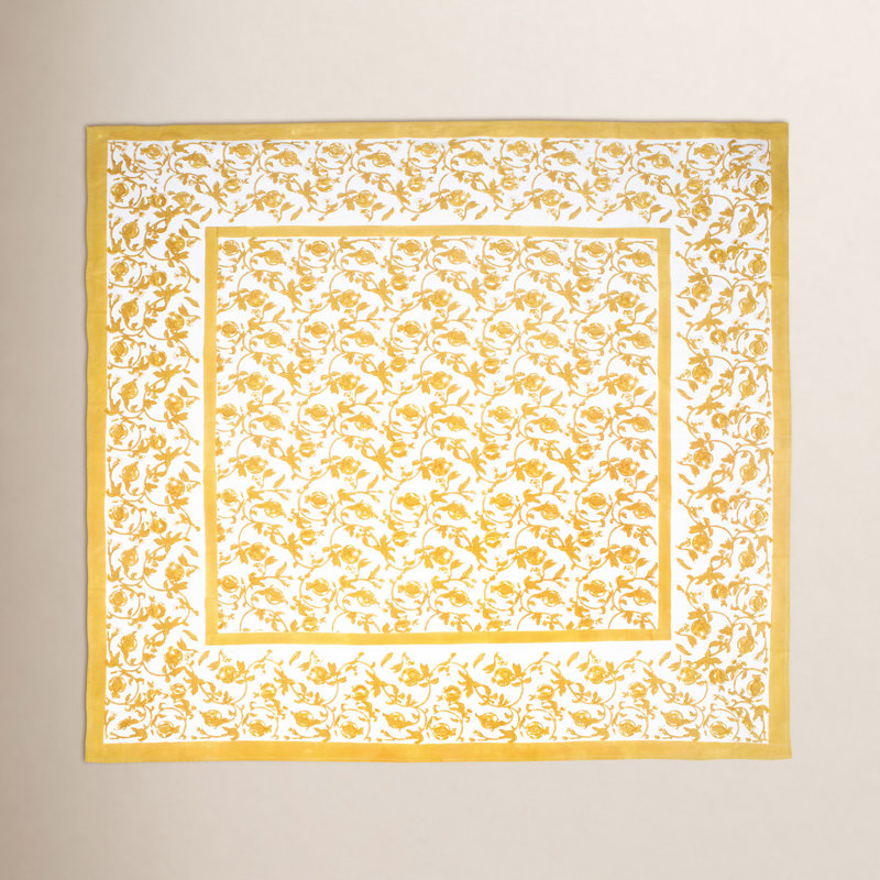 Bryah Tablecloth - Rectangular, 142" L x 71" W, Blue