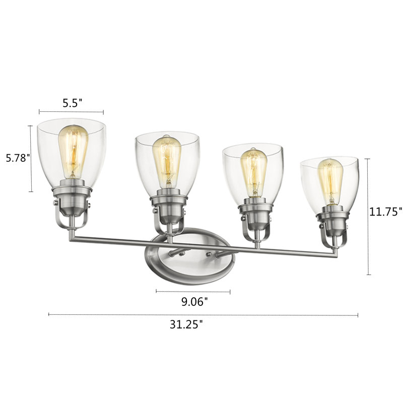 Durso 4 - Light Vanity Light