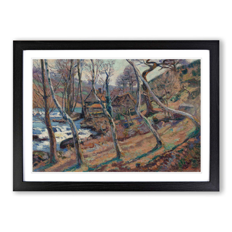 Camille Pissarro - Single Picture Frame Painting, Black