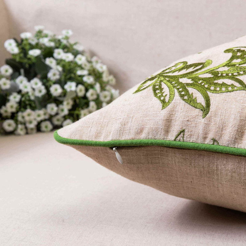 Housse de coussin Audrienna Lane, Mousse, H 20 po x l 20 po