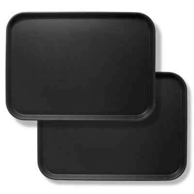 Rectangular Non-Skid Serving Trays, NSF Certified