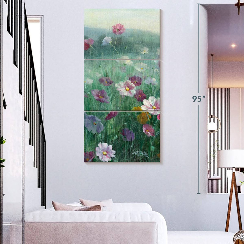 Cosmos At Dawn II, H 80 po x l 39 po