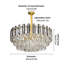 Boody 10 - Light Crystal Chandelier