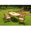 Arjun Outdoor 13 - Piece Teak Dining Set-1680203518-1680203396