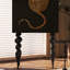 Armoire de rangement de salon en bois massif-2131545091