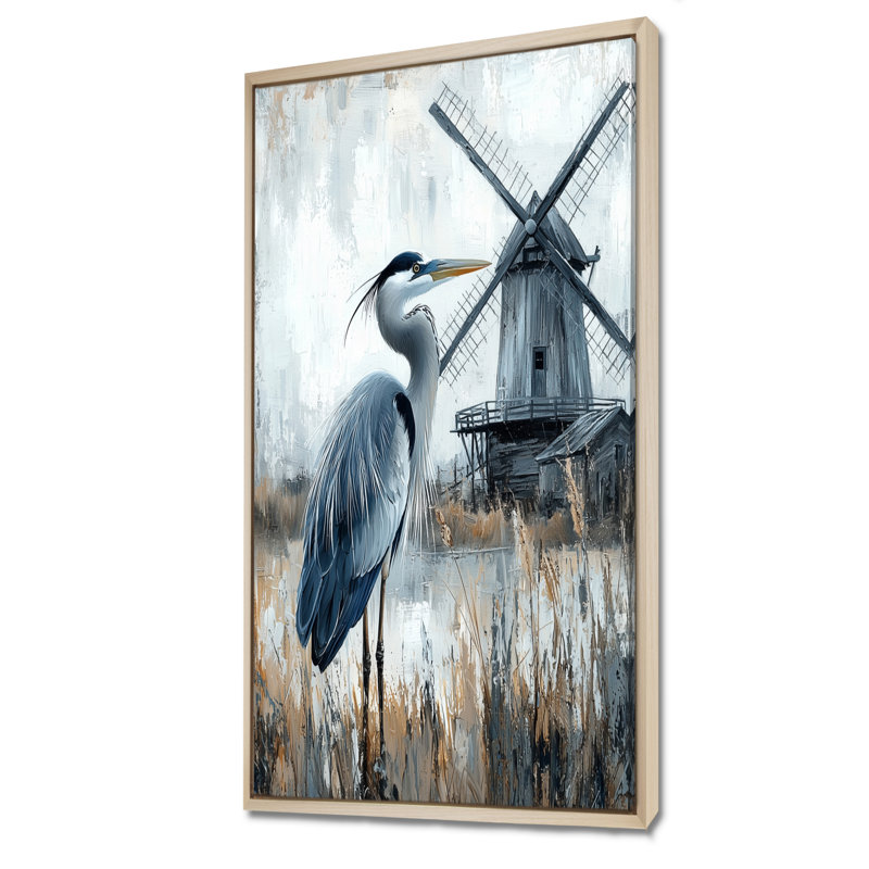 Jarrett - Animals Wall Art, 60" H x 28" W, Impression encadrée flottante, Cream