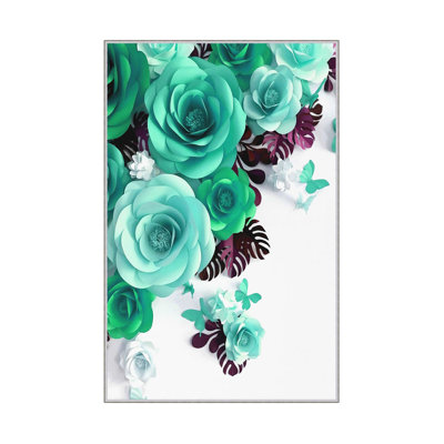 Stylish 3D Printed Carpet, 31.5 x 47.2 inches | 100% Polyester, Antibacterial, Non-Slip PVC Underside | Machine Washable, Pile Height: 0.3 inches | Durable & Easy to Clean for Living Room, Bedroom, and Office Decor
