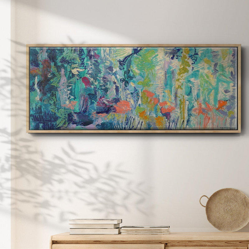 «Downpour Butterflies», toile encadrée, H 8 po x l 20 po
