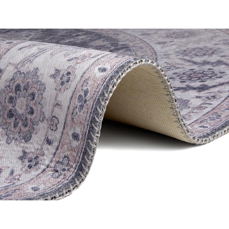 Anthea Tufted Mauve Rose Rug