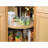 iDesign Set of 4 Lazy Susan 1/4 Wedge Bins with Handles - Clear