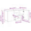 100cm Sideboard-982825802