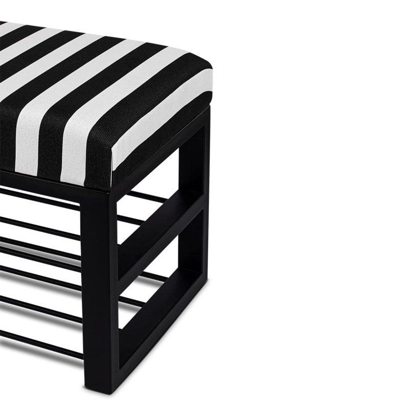 Fionbharr Polyester Upholstered Storage Bench, H45 x W60 x D35cm