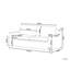 Miriana 194cm Wide Garden Sofa with Cushions