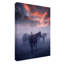 « wild cheval rouge sky », reproduction de photo sur toile tendue-1228294067